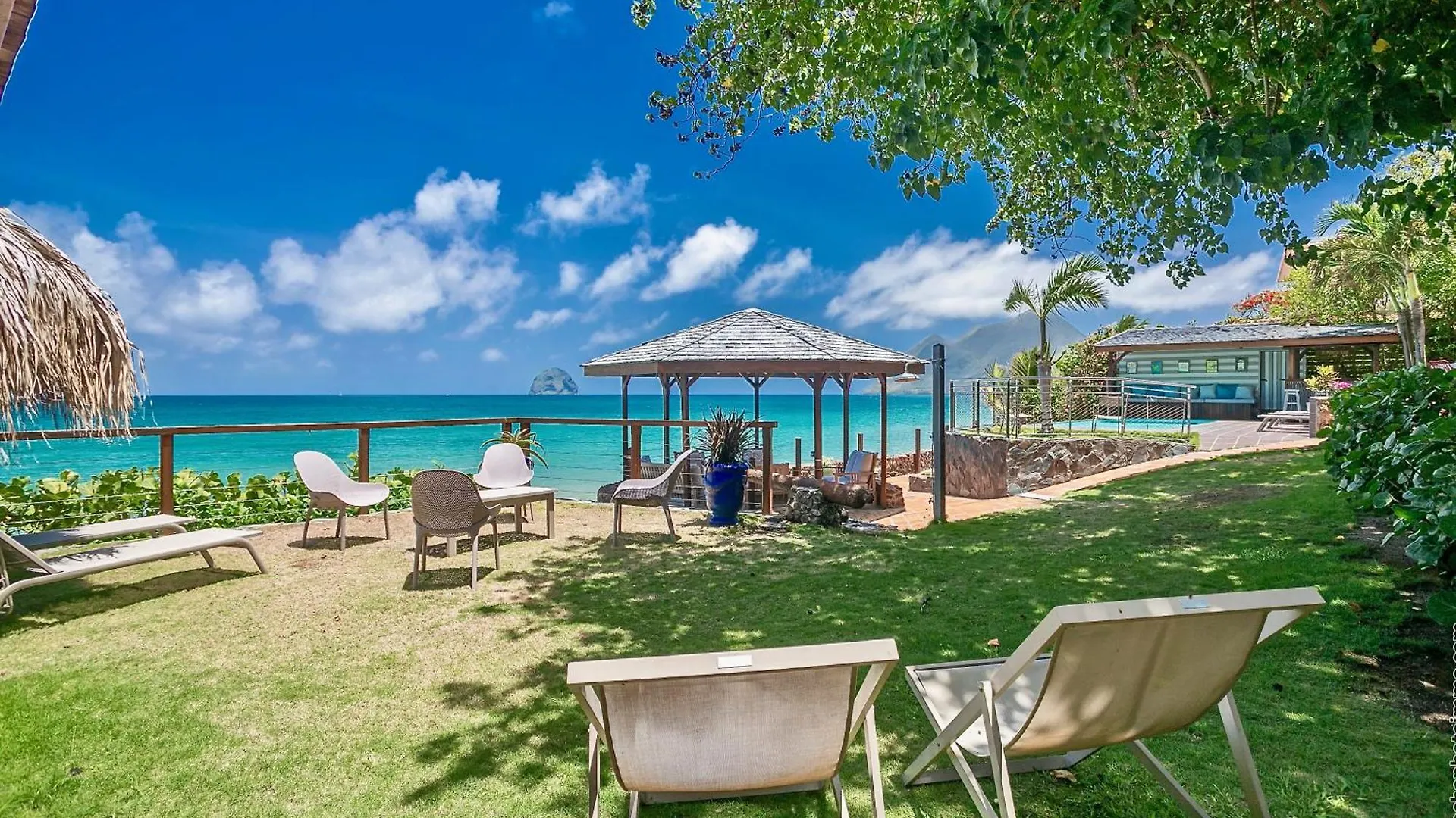 La Sirene Du Diamant, Villa De Luxe Sur La Plage,18 Personnes Le Diamant