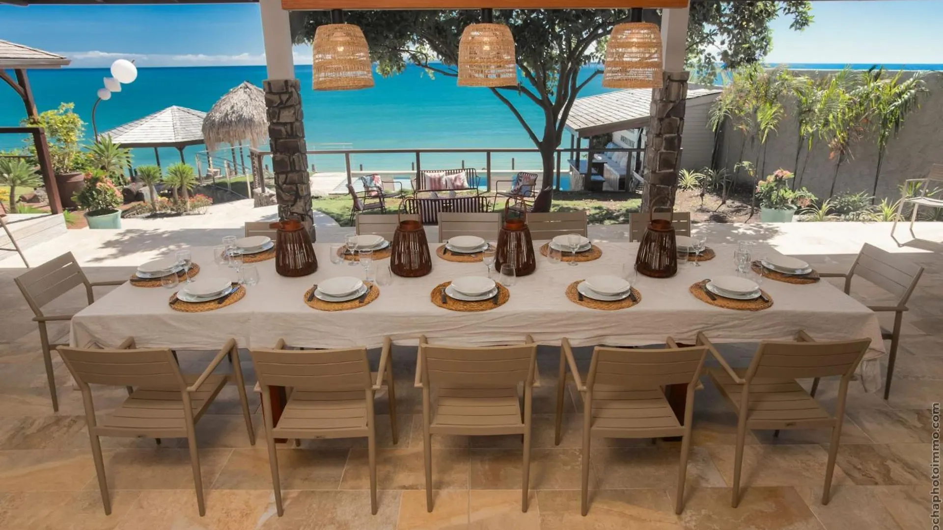 La Sirene Du Diamant, Villa De Luxe Sur La Plage,18 Personnes Le Diamant Martinique