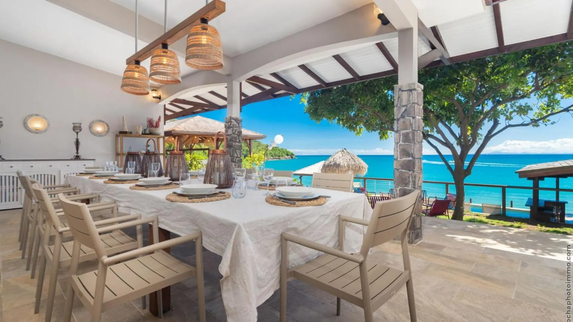 La Sirene Du Diamant, Villa De Luxe Sur La Plage,18 Personnes Le Diamant