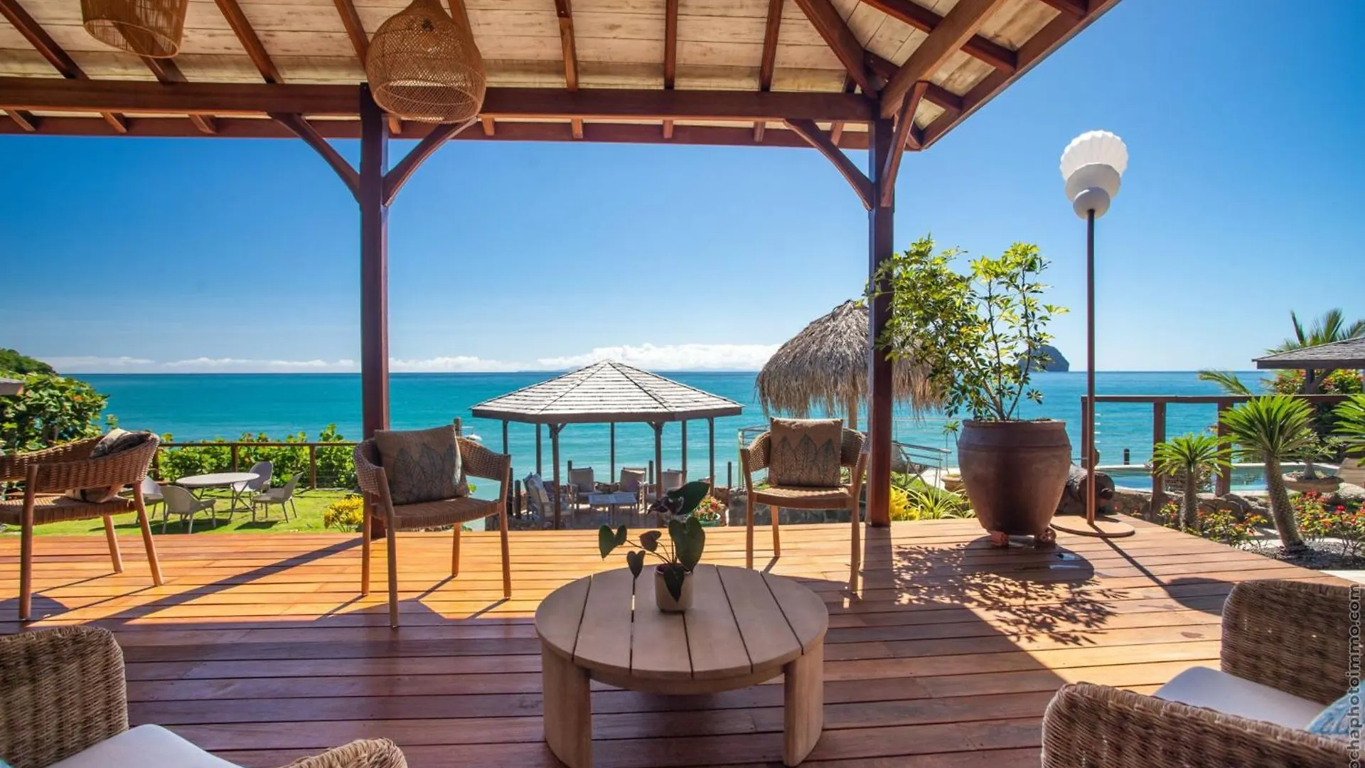 La Sirene Du Diamant, Villa De Luxe Sur La Plage,18 Personnes Le Diamant