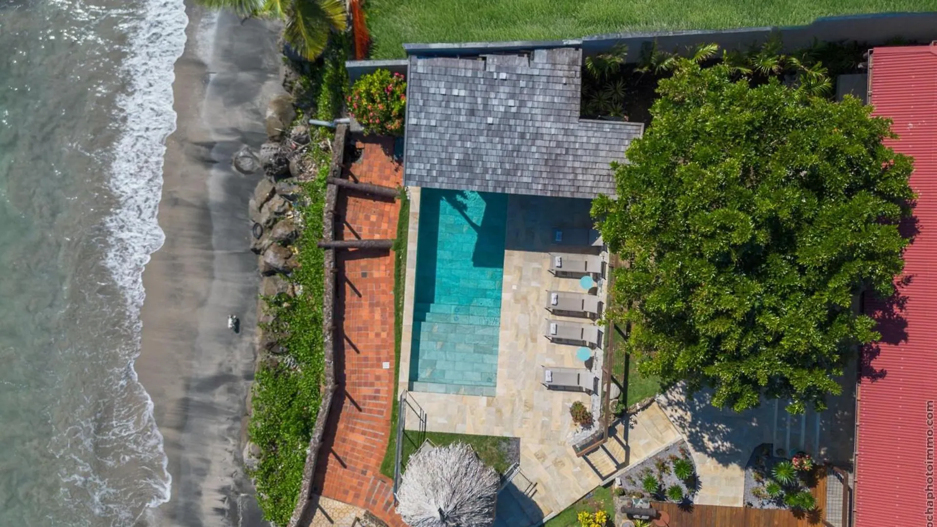 La Sirene Du Diamant, Villa De Luxe Sur La Plage,18 Personnes Le Diamant